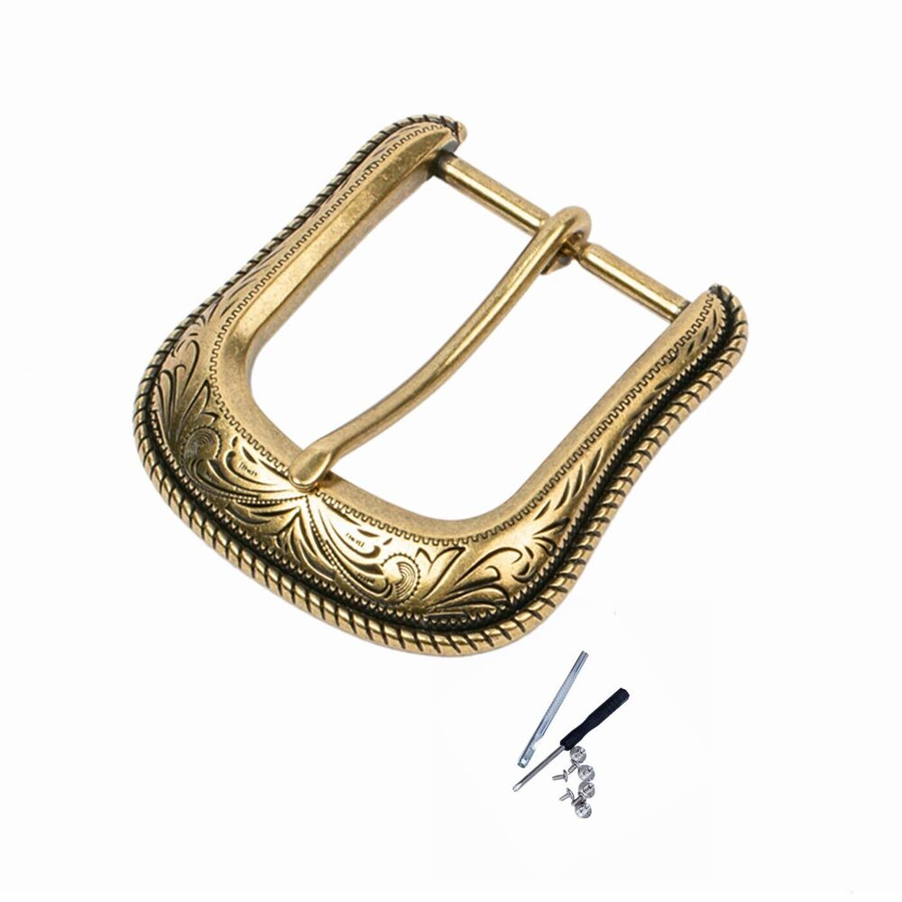 1492 1.6"38mm-42mm Belt Buckle Western 's Single Pin Replacement Buckle